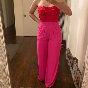 Fashion Nova wide leg jumpsuit
